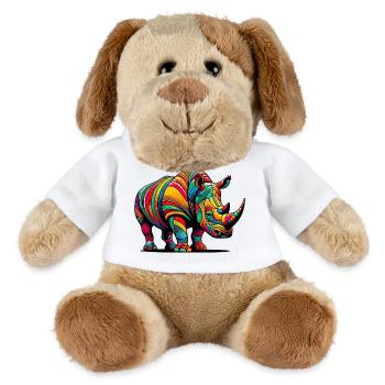 Rhinoceros - MiniFeet® Dog Helge - white - Front