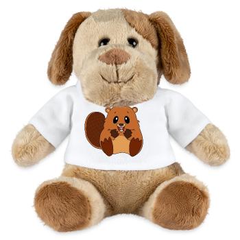 Biber - MiniFeet® Hund Helge - Weiß - Vorne