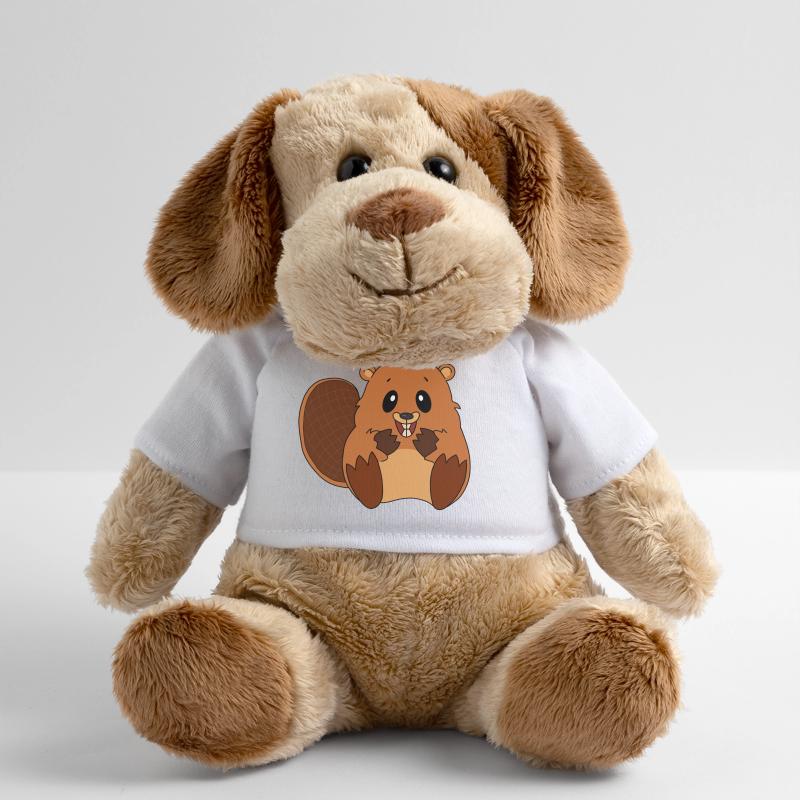 Castor Chien en peluche Helge MiniFeet®