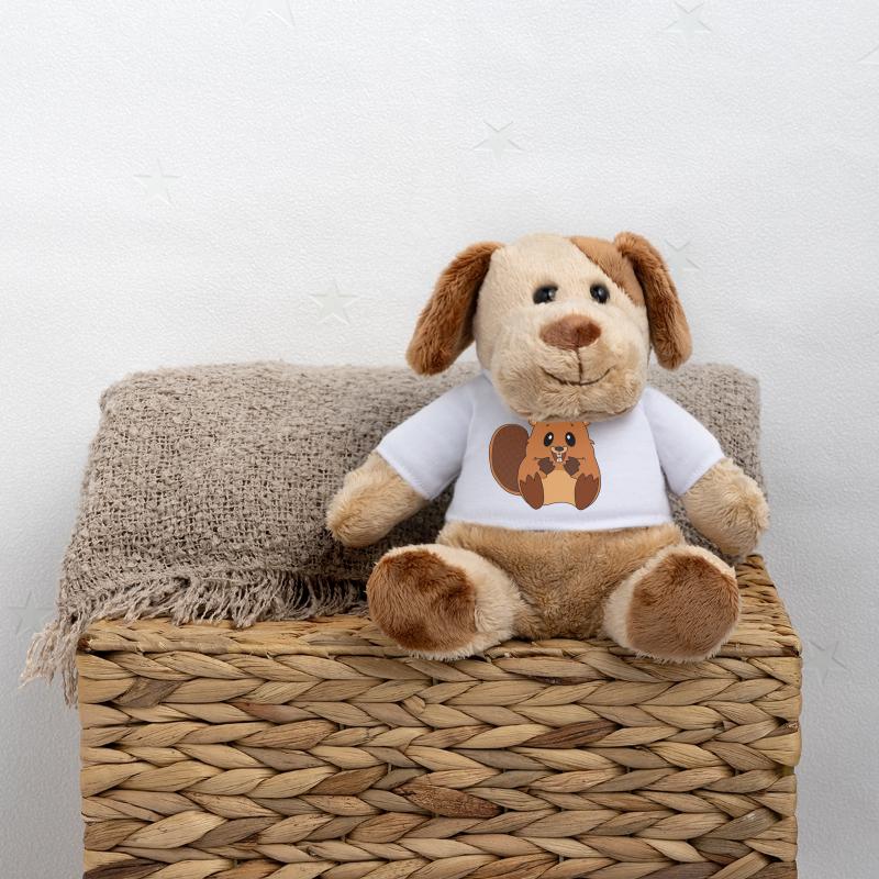 Castor Chien en peluche Helge MiniFeet®