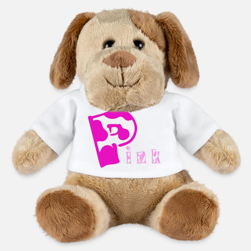 Pink - MiniFeet® Hund Helge - Weiß