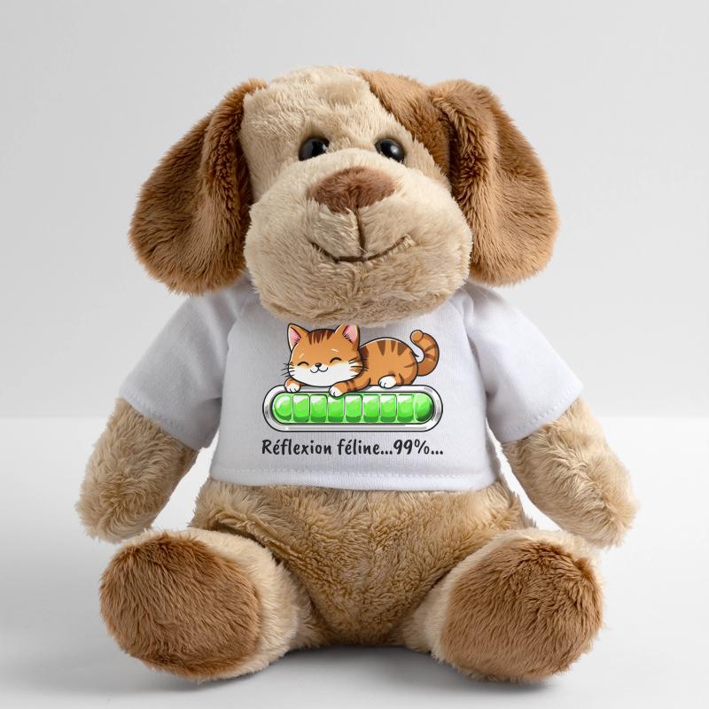 Réflexion Féline à 99% - Chat Mignon Chien en peluche Helge MiniFeet®