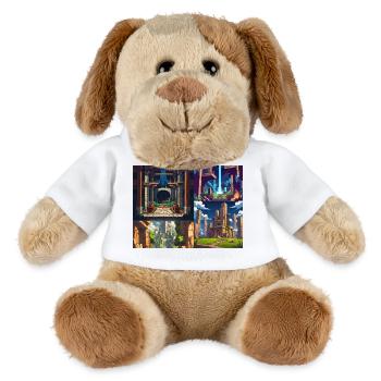 Nur noch eine Ebene - MiniFeet® Hund Helge - Weiß - Vorne