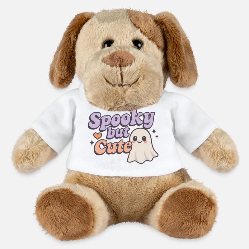 spooky but cute - MiniFeet® Hund Helge - Weiß