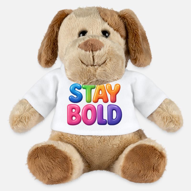 Stay Bold - MiniFeet® Hund Helge - Weiß