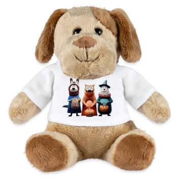Halloween Squad – Süßes oder Saures Wooligans - MiniFeet® Hund Helge - Weiß - Vorne