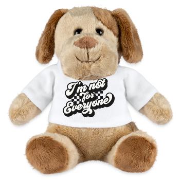 I am not for all expressions - MiniFeet® Dog Helge - white - Front