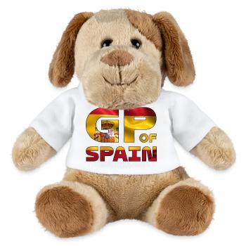 spain_gp - MiniFeet® Dog Helge - white - Front