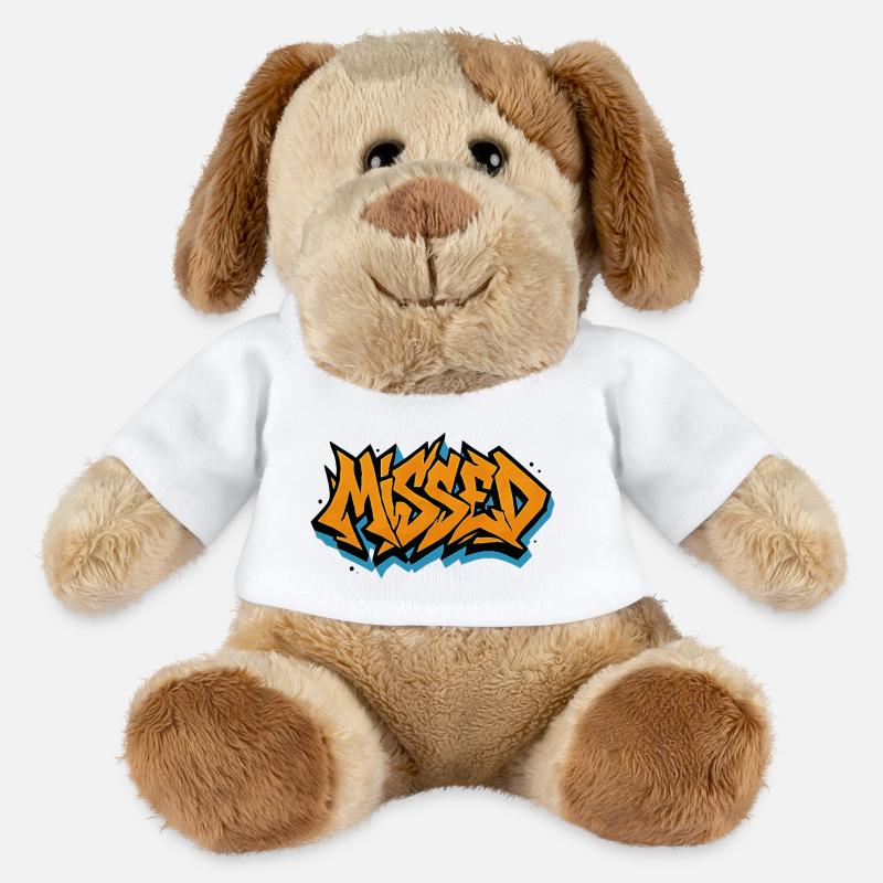 Graffiti Merch - MiniFeet® Dog Helge - white