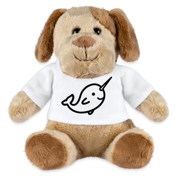 Narwal - MiniFeet® Hund Helge - Weiß - Vorne