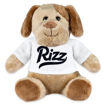 Rizz - Chien en peluche Helge MiniFeet® - blanc - Devant