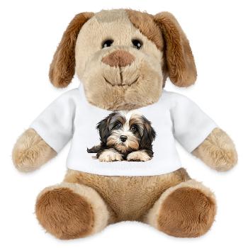 Chien havanais - Chien en peluche Helge MiniFeet® - blanc - Devant