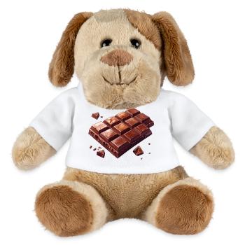chocolate - MiniFeet® Dog Helge - white - Front