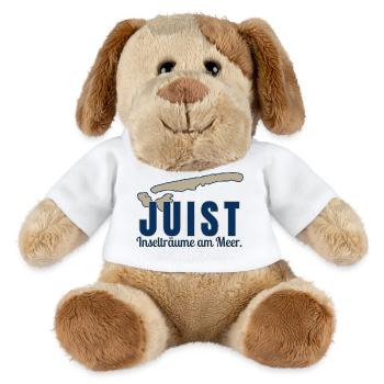 Juist -  Inselträume am Meer - MiniFeet® Hund Helge - Weiß - Vorne