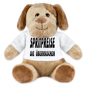 Benzin - MiniFeet® Hund Helge - Weiß - Vorne