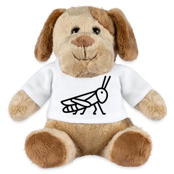 grasshopper - MiniFeet® Dog Helge - white - Front