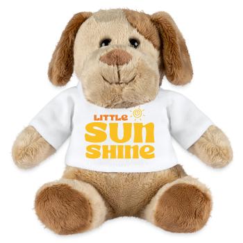 PETIT RAYON DE SOLEIL - Chien en peluche Helge MiniFeet® - blanc - Devant