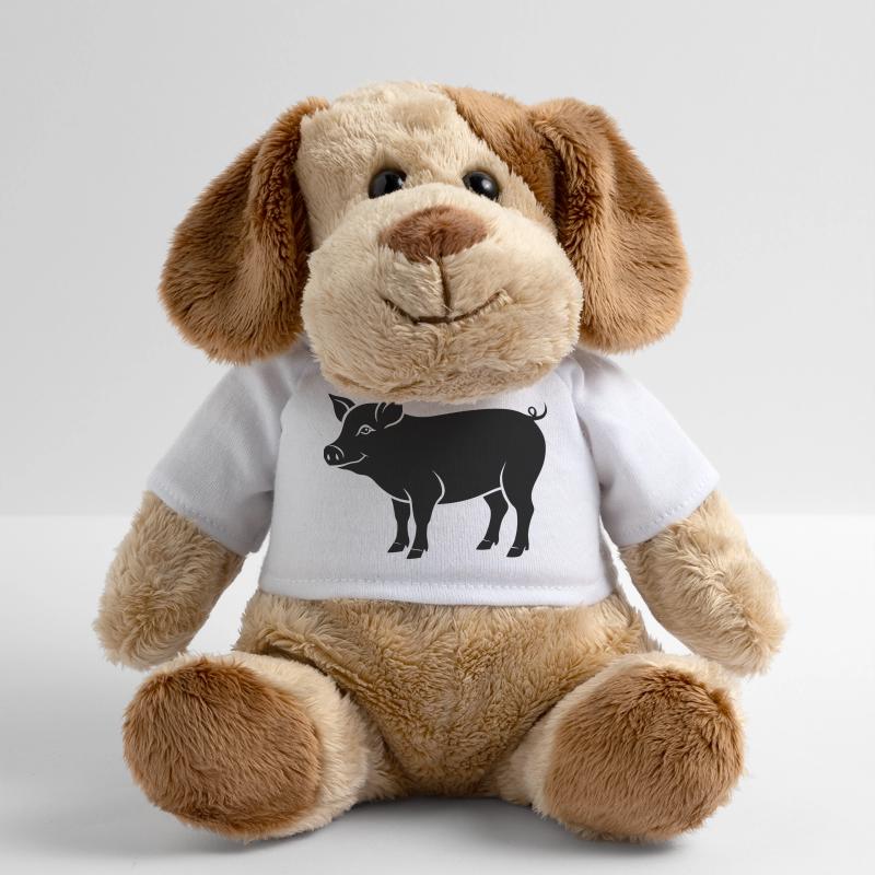 cochon Chien en peluche Helge MiniFeet®