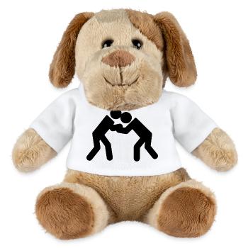 Ringen - MiniFeet® Hund Helge - Weiß - Vorne