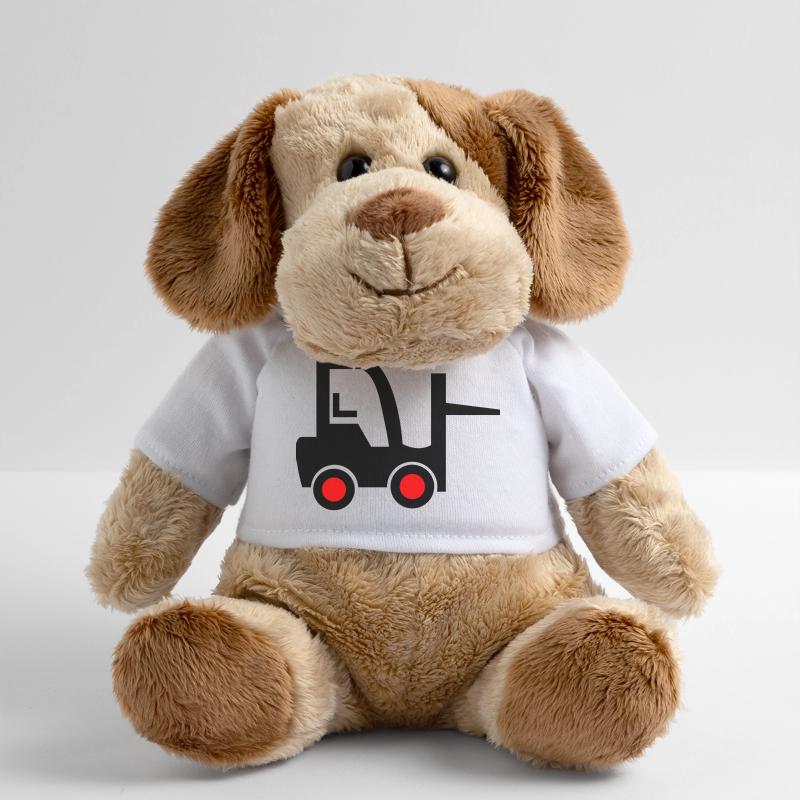 Chariot élévateur Chien en peluche Helge MiniFeet®