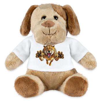 Cheetah in the Leap - MiniFeet® Dog Helge - white - Front