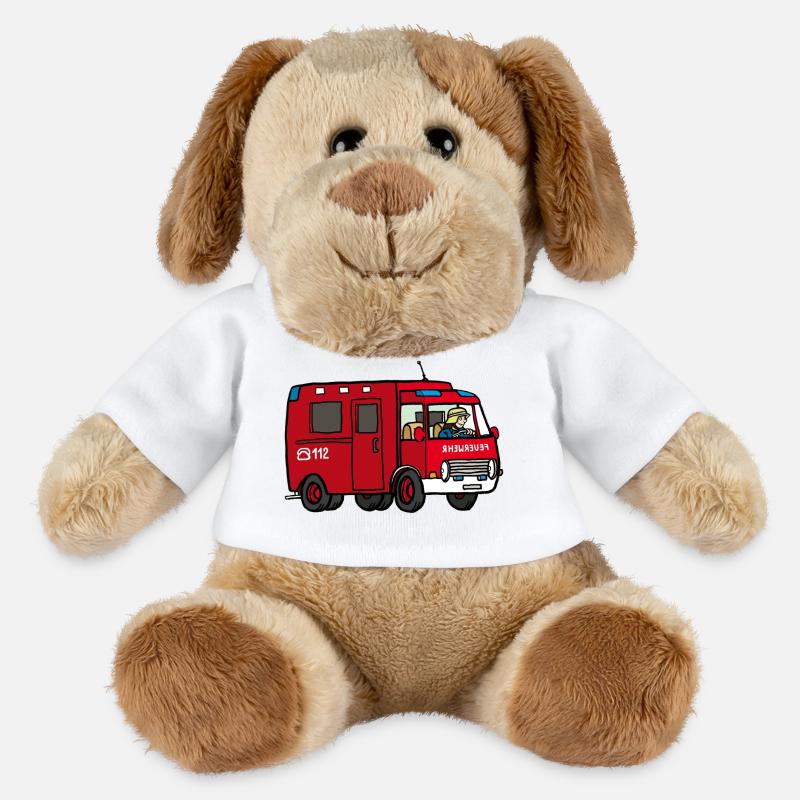 ELW - Chien en peluche Helge MiniFeet® - blanc