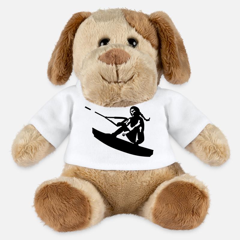 Wakeboarding - MiniFeet® Hund Helge - Weiß