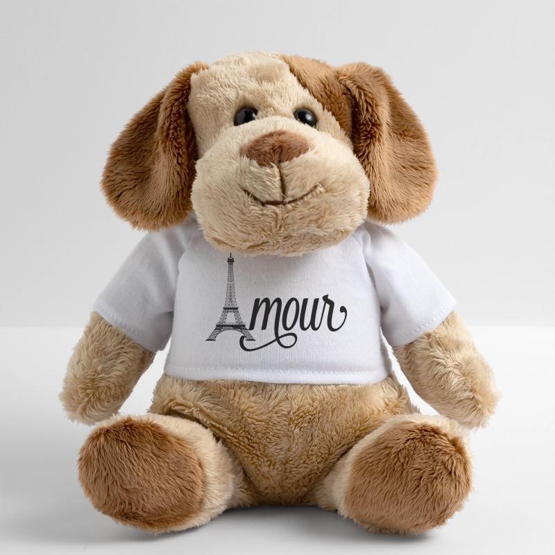 Amour Paris - Tour Eiffel Chien en peluche Helge MiniFeet®