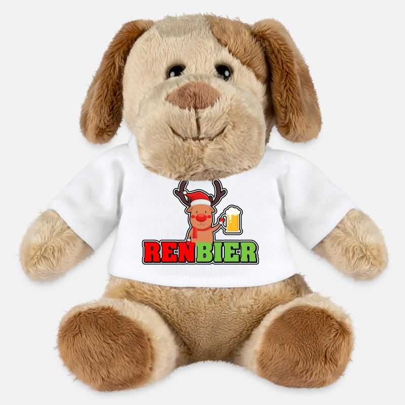 RenBier - MiniFeet® Hund Helge - Weiß