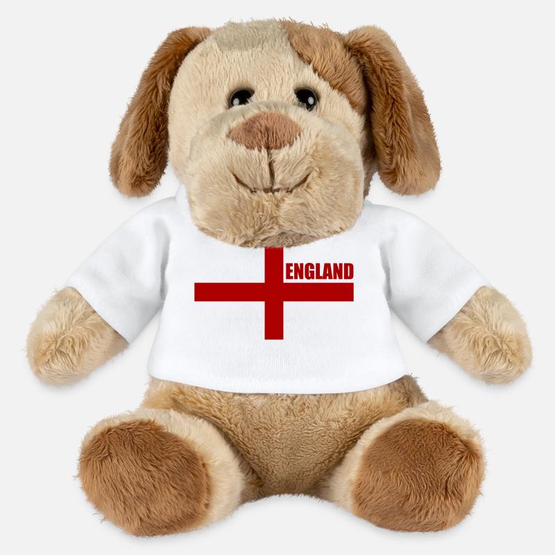 England - MiniFeet® Dog Helge - white