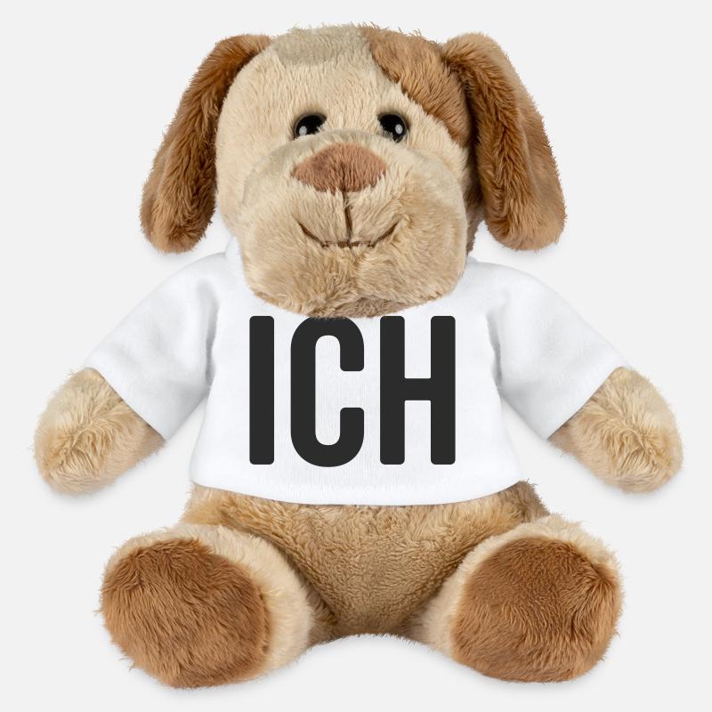 Ich Statement Design - MiniFeet® Hund Helge - Weiß