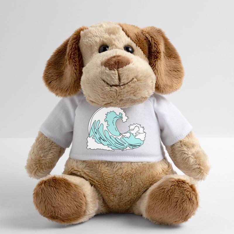 Wave Retro Comic Style MiniFeet® Dog Helge