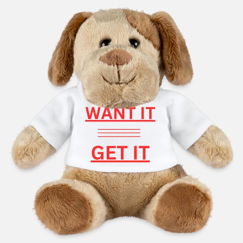 WANT IT GET IT - MiniFeet® Hund Helge - Weiß