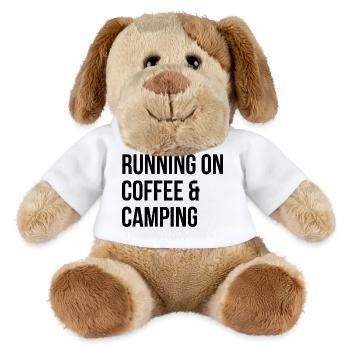 Camping - Chien en peluche Helge MiniFeet® - blanc - Devant
