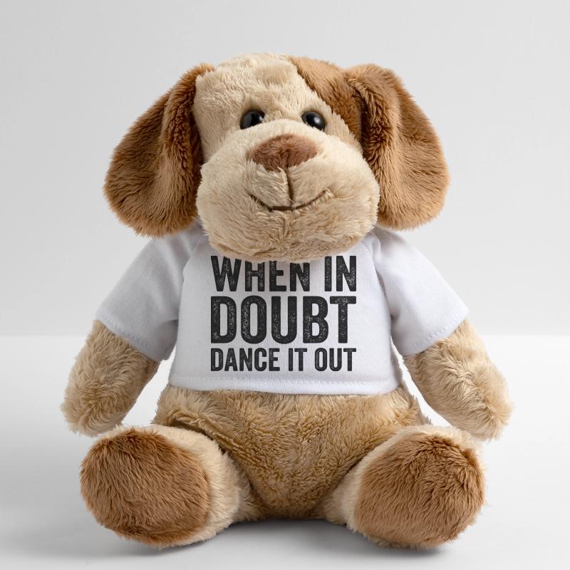 When in doubt dance it out Chien en peluche Helge MiniFeet®