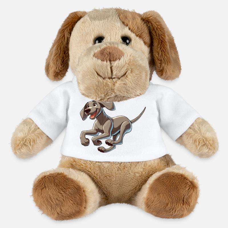 Weimaraner - MiniFeet® Hund Helge - Weiß