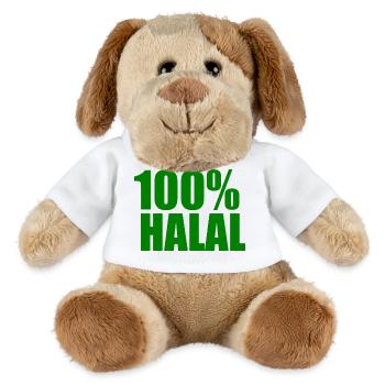 Halal - MiniFeet® Hund Helge - Weiß - Vorne