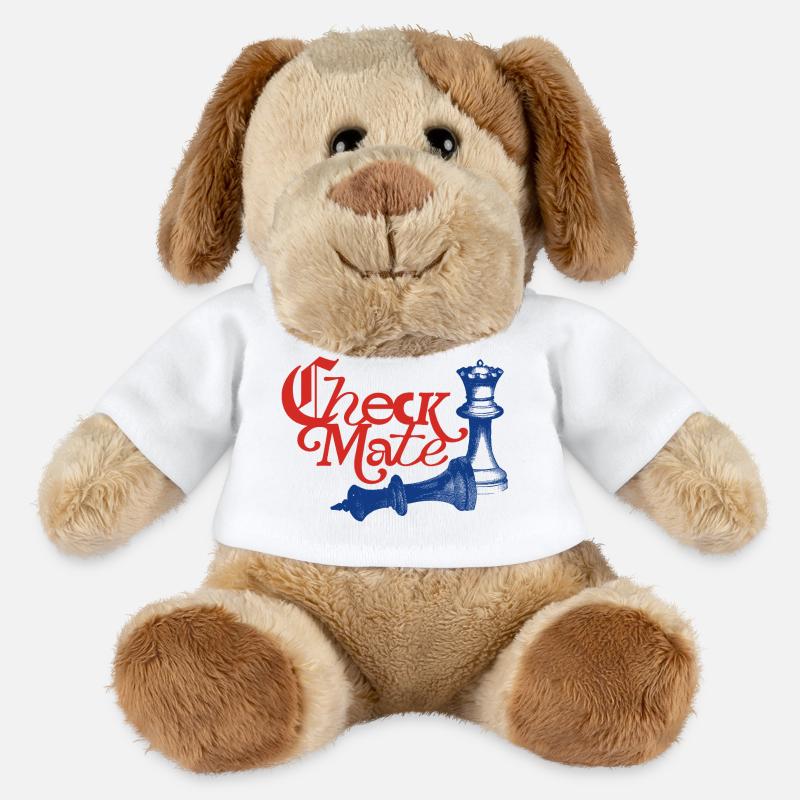 Check Mate Statement - MiniFeet® Hund Helge - Weiß