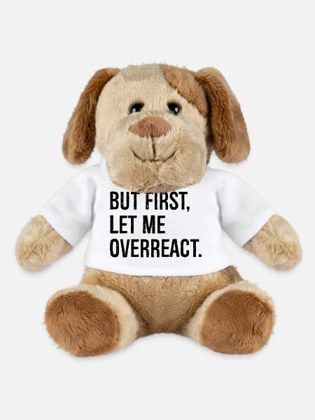 but first let me overreact - MiniFeet® Dog Helge - white