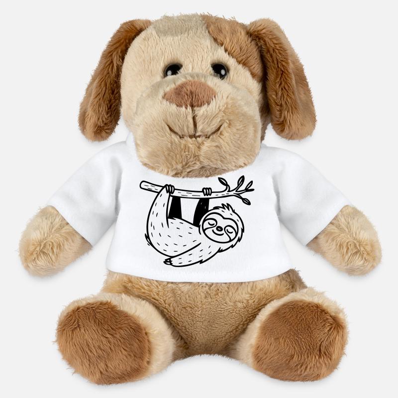 Faultier - MiniFeet® Hund Helge - Weiß