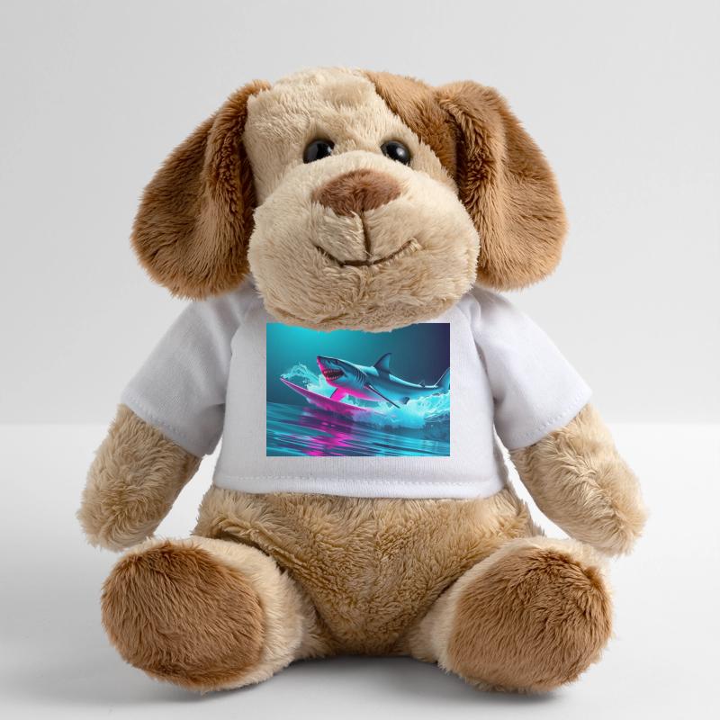 Neon Shark Sprinter Design MiniFeet® Hund Helge