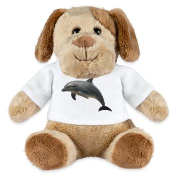 Dolphin in soft shades - MiniFeet® Dog Helge - white - Front