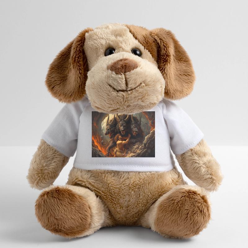 Heracles Brings Cerberus from the Underworld MiniFeet® Dog Helge
