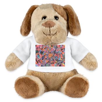 Bitcoin Bazooka - PopArt 3 - MiniFeet® Dog Helge - white - Front