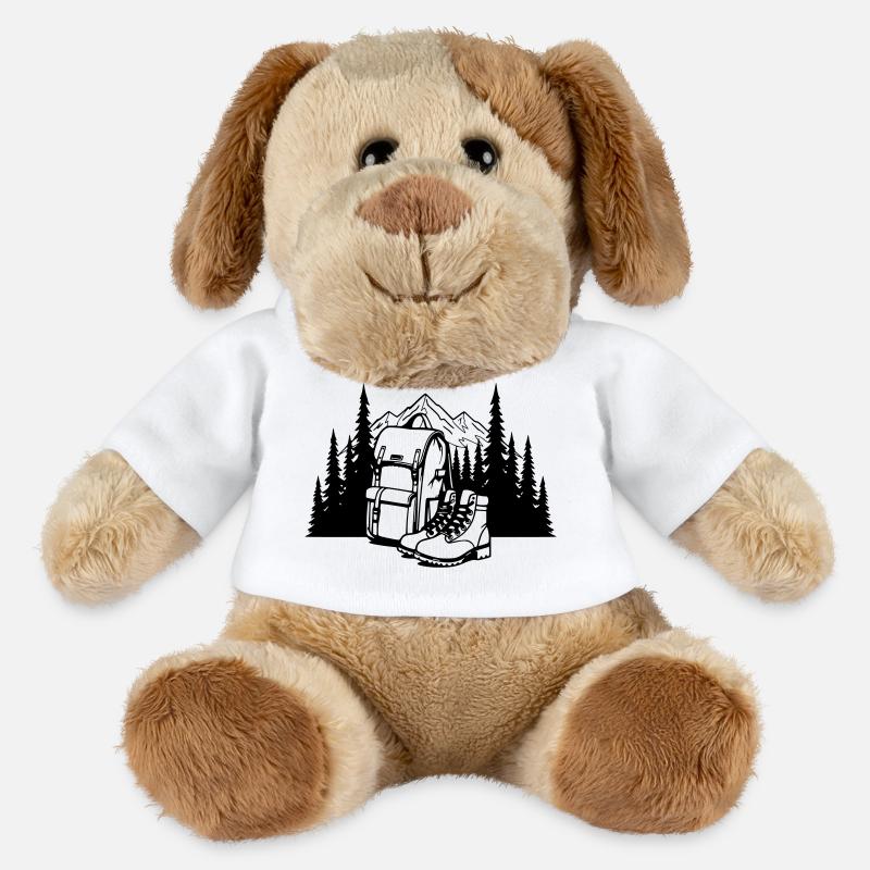 Absolut schwarz, wo alles anfängt - MiniFeet® Hund Helge - Weiß