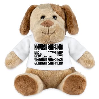 German Shepherd - MiniFeet® Dog Helge - white - Front