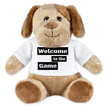 WELCOME TO THE GAME - MiniFeet® Dog Helge - white - Front