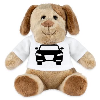 Auto - MiniFeet® Hund Helge - Weiß - Vorne