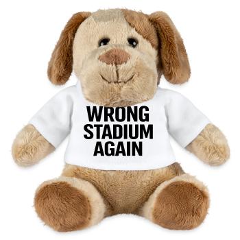 Wrong Stadium Again - MiniFeet® Dog Helge - white - Front