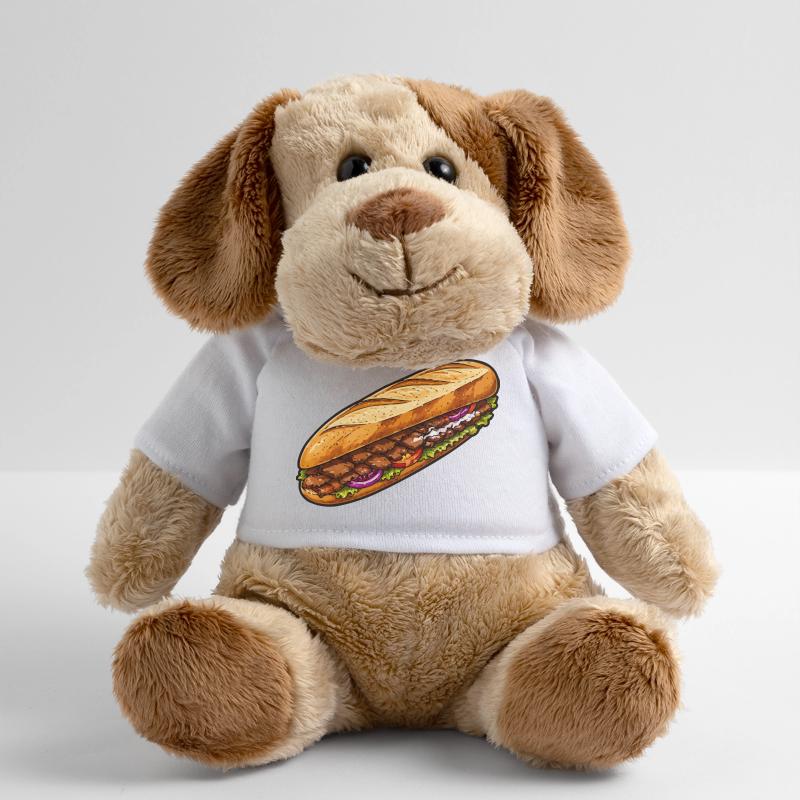 Baguette sandwich illustration MiniFeet® Dog Helge